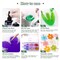 LET'S RESIN All-In-One Kit Flower Jewelry Making Kit, Gift for Spring, Holiday, Diy, UV resin